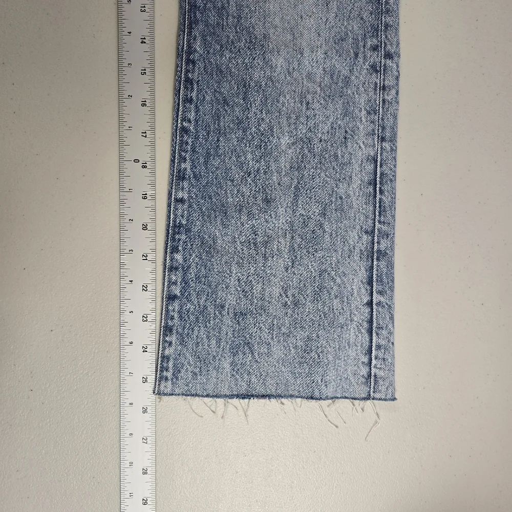 $248 Veronica Beard Women's Blue Carly High Rise Kick Flare Jeans PantsSize 26/2 - Picture 11 of 15